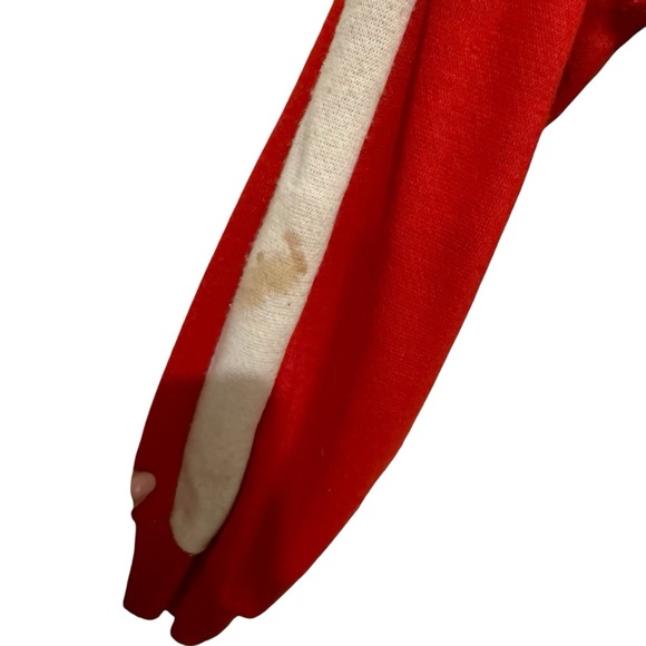 Vintage NFLHouston oilers blue Red and Blue terrycloth Jacket size 14-16 large - Picture 5 of 11